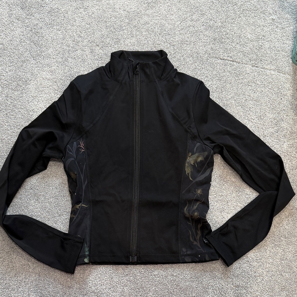 Disturbia Women's Black fairy athletic zip up